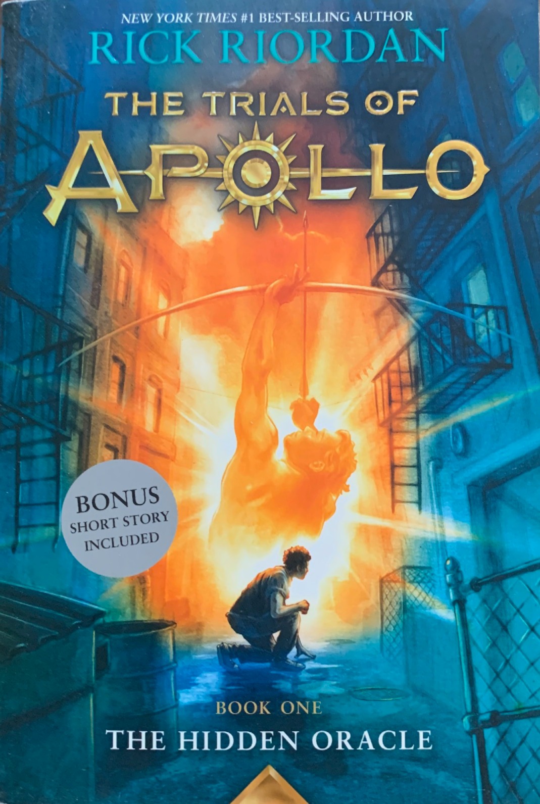 The Trials of Apollo, Book One: The Hidden Oracle by Rick Riordan - J ...